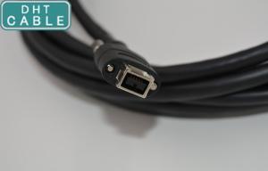 China Flexible 4.5 Meters IEEE 1394 Interface Cable Straight Connector For Frame Grabber on sale