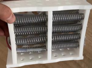 China Custom Fluoroethylene Frame PTFE Tank Immersion Heater wholesale