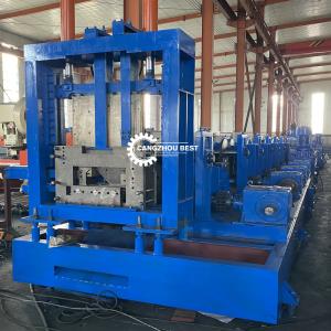 China 6mm Galvanized Cz Purlin Roll Forming Machine Automatic Changeable on sale