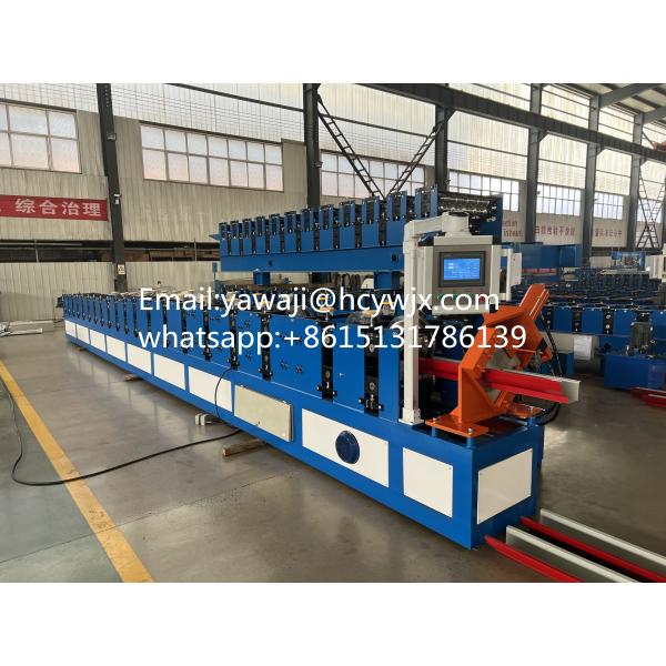 Automatic Steel Water Rain Gutter Roll Forming Machine