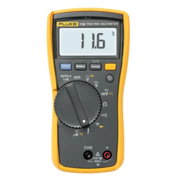 Quality Fluke 116C Digital Multimeter Best for Voltage Protection and 600 V Voltage for sale