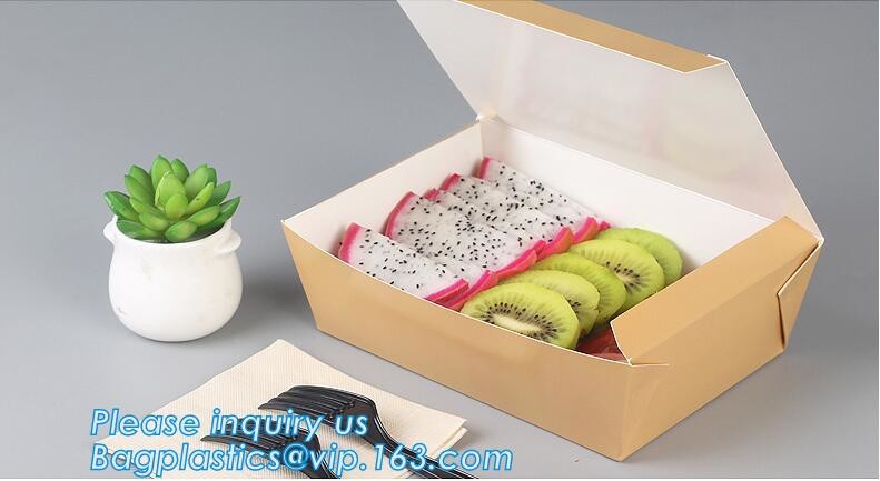 kraft paper sandwich box with window ,triangle sandwich box for packaging,Cardboard Box With Clear Window Burger Sandwic