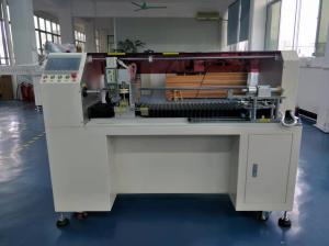 China RJ11 Connectors 4P 4C Automatic Coiling Machine For Flexible Telephone Cable on sale