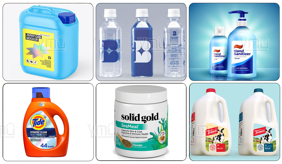 Plastic Bucket F-Style Gallon Drum Jerry Can Auto Cap Feeder Lid Closer Single Head Twist Off Screw Capping Machine