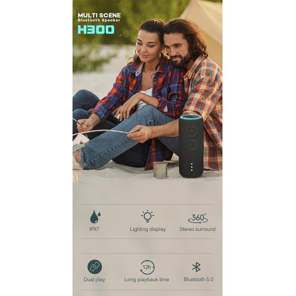 Ipx7 Waterproof Speaker Bluetooth Led 30w Output Charging Time 2-3 Hours