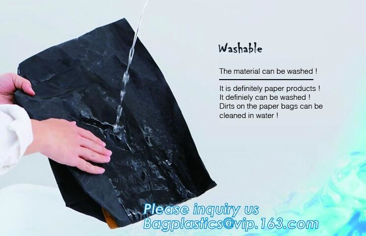 promotional tyvek reusable shopping bag recyclable black durable travel tote bag,breathable dopont Tyvek paper shopping