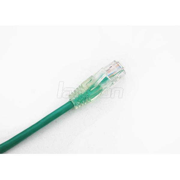 LSZH Jacket Cat6 Patch Cord OFC Conductor HDPE Insulation Pass Fluke Test