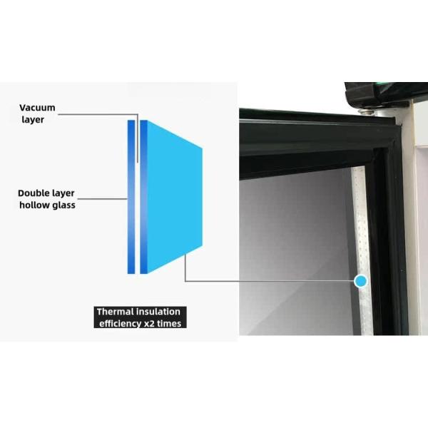 Single-Temperature Capacity or customized Wine Display Refrigerator with LED Lighting