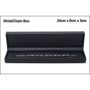 PU Leather Jewelry Plastic Box Recyclable Material Wedding Ring Packaging