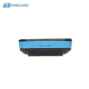 China RoHS Blue Android Handheld POS With Inbuilt Printer wholesale