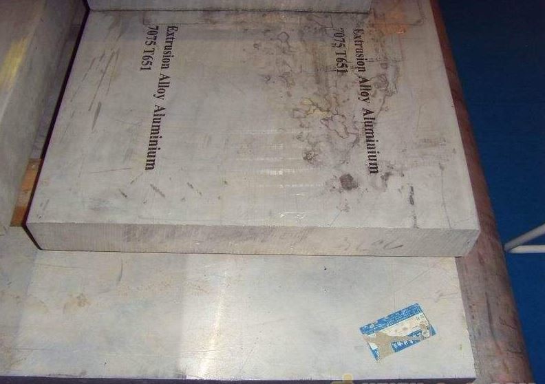 China Aircraft Rust Proof 525Mpa 7075 T651 Aluminum Sheet Plate wholesale