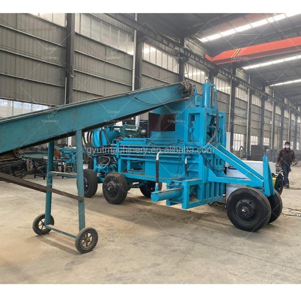 Highly Baler Machine for Wood Shavings Sawdust Rice Husk and Sheep Wool 2300*4000*2600mm