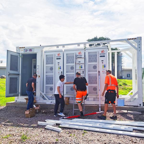 High Voltage Range 5MW Solar Panel Energy Storage Container with Remote Monitoring