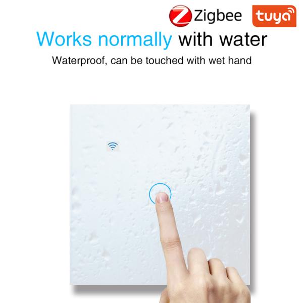 UBARO 86 Type Smart Tuya Zigbee Switch App Remote Control Support Google Assistant Amazon Alexa Yandex Alice