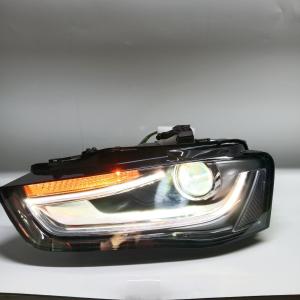 8000 Lumens Audi A4 Headlights 2013 - 2015 A4 B8PA Xenon OEM 8KD941005B / 8KD941006B
