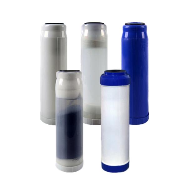 Quality 10 Inch Pure Water Filter with Granular Coconut Shell Activated Carbon and Cartridge for sale