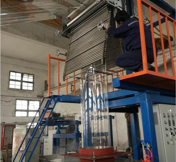 Quality High Efficiency PVC Shrink Film Blowing Machine for sale
