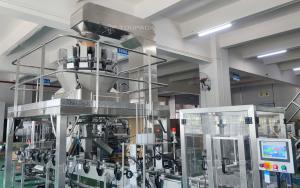China Customization LCD Screen Granule Filling Machine Date Palm Box Packing Line wholesale
