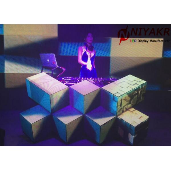 Full Color Background Creative LED Display DJ LED Screen For Bar Club DJ Booth