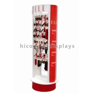 China Flooring Hair Accessories Display Stands , Rotating Display Rack wholesale