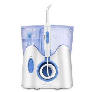 High Pressure Countertop Water Flosser With 12 Tips Anti Dirt
