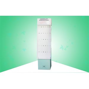 Plastic Hooks PP Lamination POS Cardboard Display CMYK