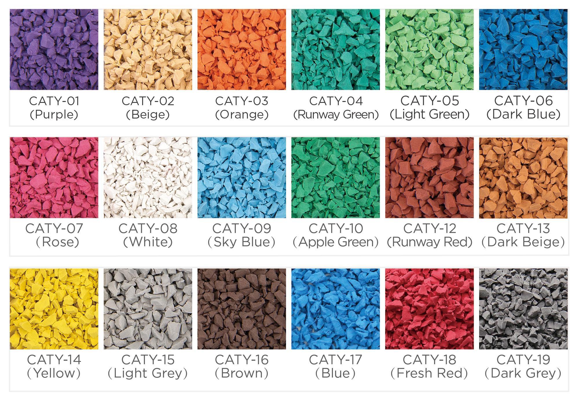 Athletic Running Track EPDM Rubber Athletic Flooring with Quick Installation for Track & Field