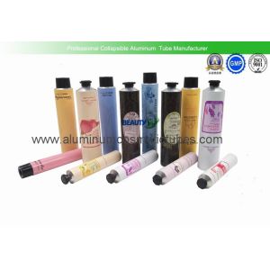 China Eye Ointment Collapsible Metal Tube , Beauty Empty Aluminum Tubes Packaging wholesale