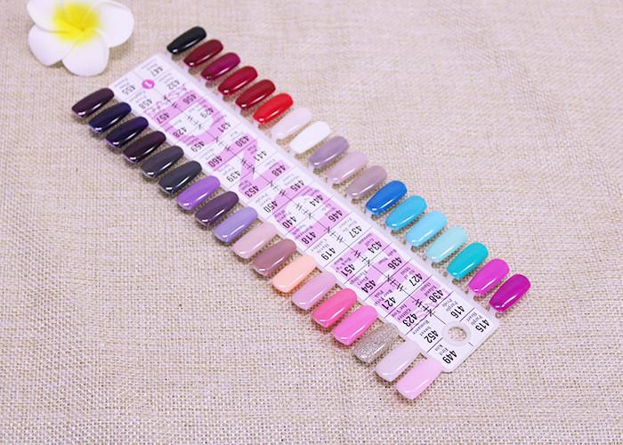 36 Tips False Gel Polish Nail Display Board / Art Nail Manicure Tool For Practice