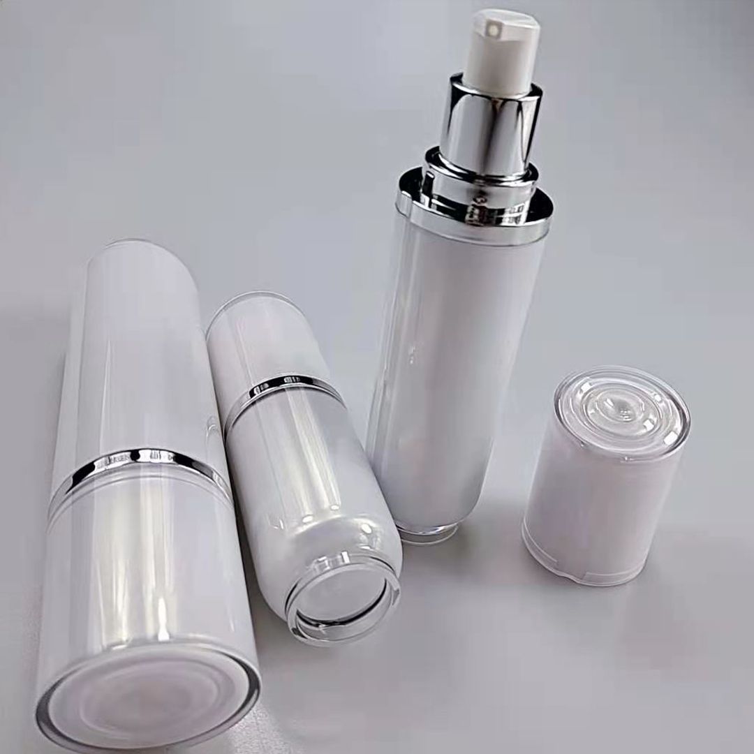 Round Acrylic Jar 30g 50g for Lotion Packaging Sealing Type Screw Cap