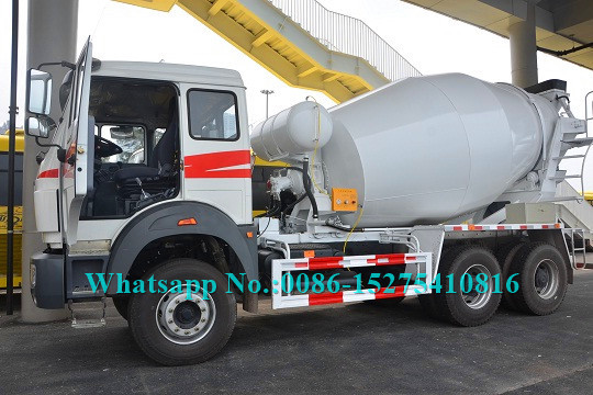 2638 380hp Beiben Mercedes Benz Brand New 6x6 10cbm Concrete Transit Mixer Truck Right Hand Drive Optional