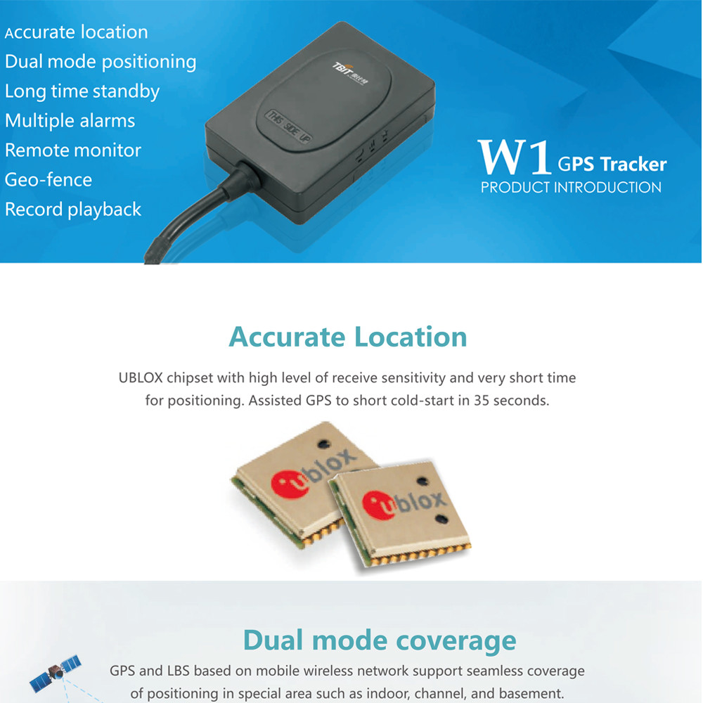 IP65 Motorcycle Portable Gps Tracking Device Vibration / Power Cut Off Alarm