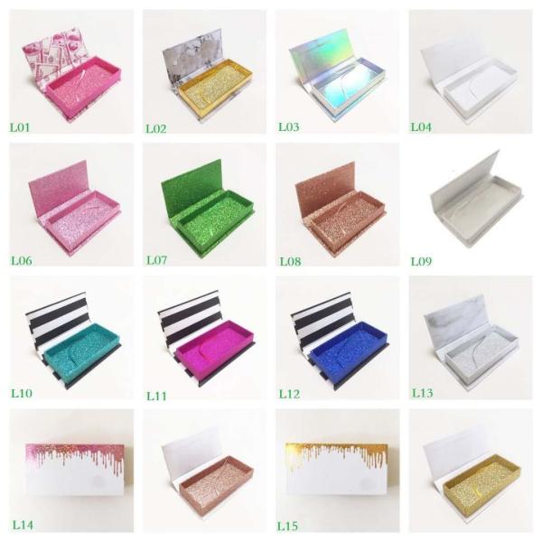 Portable Creative Eyelash Packaging , OEM Eyelash Storage Boxes