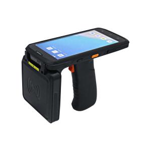 China Black Handheld RFID PDA Reader UHF 860-960MHz For Inventory Management wholesale
