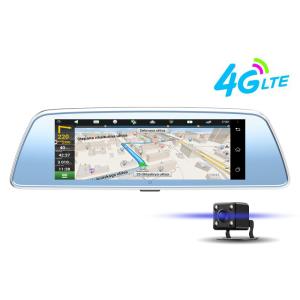4G 8 Inch WDR Car DVR Android Dash Cam Rear View Mirror 34X13X7.7cm