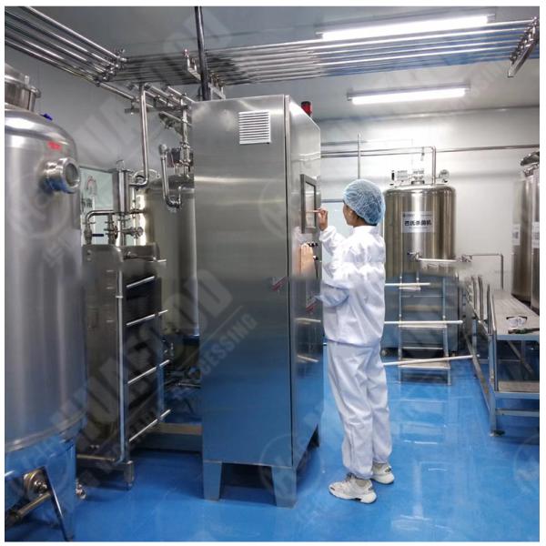 System Commercial High Pressure Juice Uht Milk Sterilizer Machine