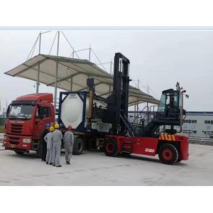 China Red New Container Handling Equipment With 71400 Kgs Unload Capacity wholesale