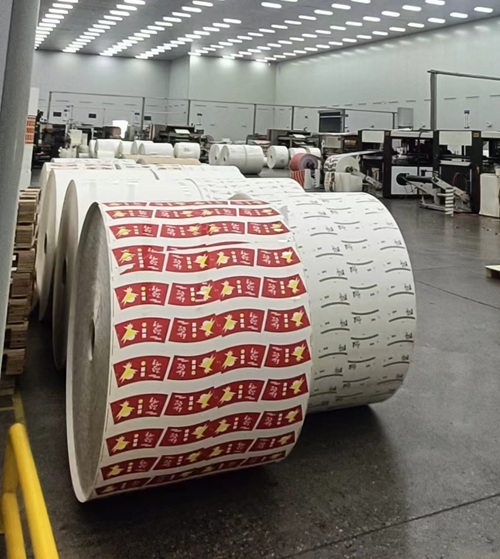 Customized Flexo Printing PE Coated Paper Roll Drinking Cup Raw Material