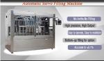 Piston High Viscosity Liquid Filling Machine Servo Motor Driven