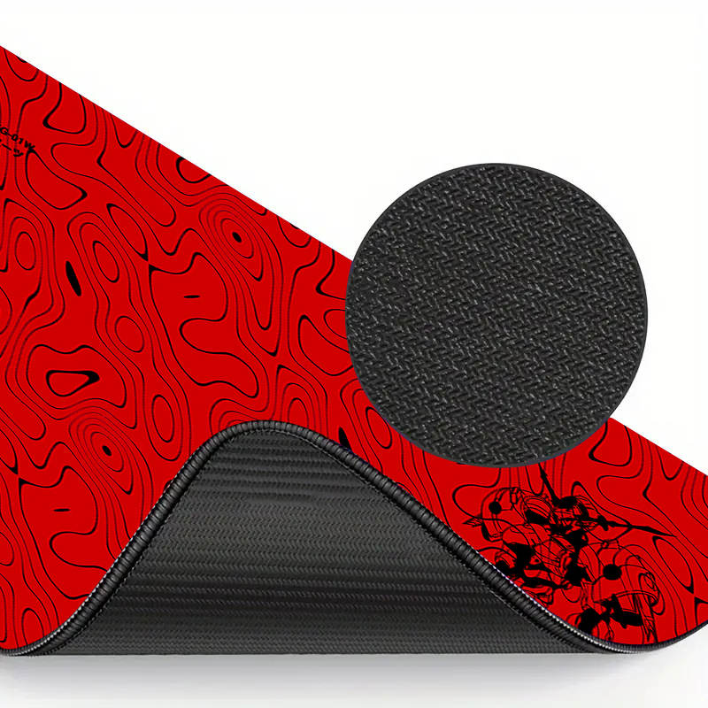 Non-slip Natural Rubber Base Private Mold Large Gaming Mouse Pad for PC Laptop Computer