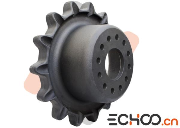 Quality Chain Idler Sprocket Compact Track Loader Undercarriage Parts With 12 Bolt Holes for sale