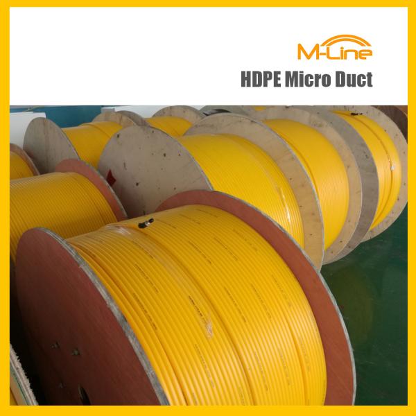 Customized Color Hdpe Microduct Smooth Structure Wall Thickness 0.75mm
