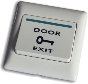 China Durable Automatic Door Accessories , Plastic Door Exit Push Release Button Switch on sale