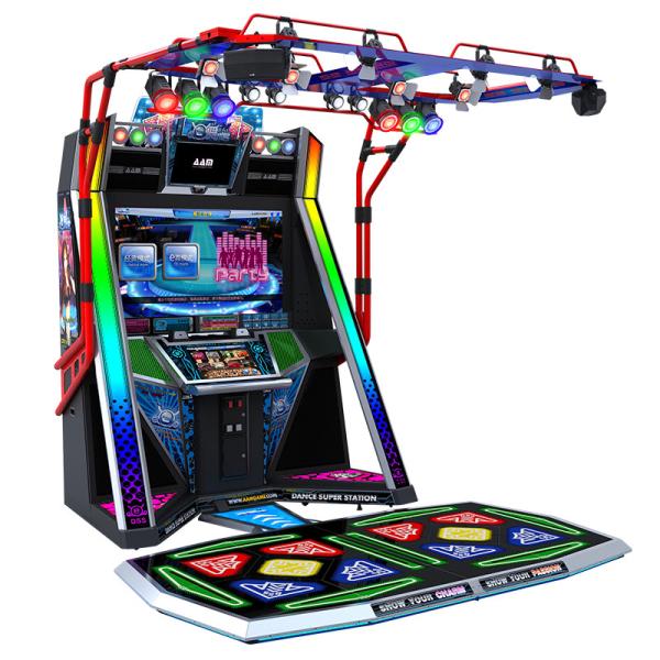 Quality Video Just Dance Arcade Game Machine Matel + Acrylic Material Durable for sale