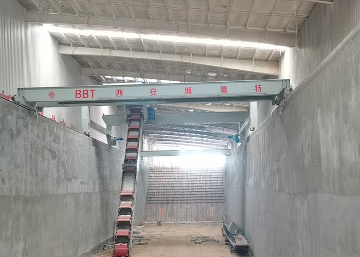 Multi Bucket Clay Brick Production Line Auto Raw Material Storage Aging Room
