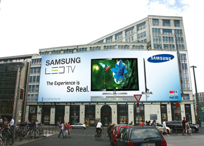 Programmable P4 P5 P8 P10 Outdoor Fixed LED Display For Poster BillBoard
