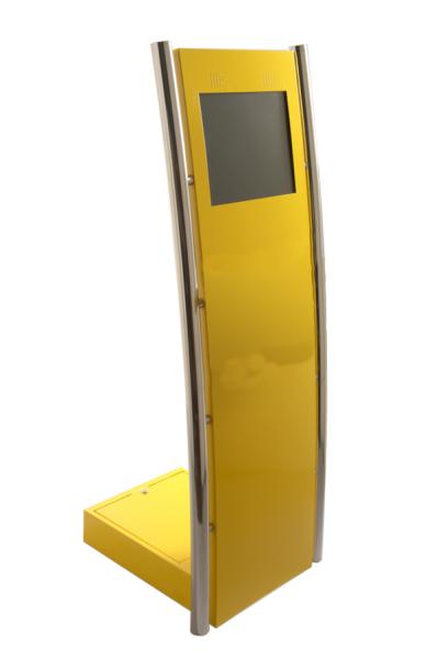 Quality K2 Selfservice internet kiosk with stainless steel pole for sale