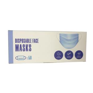 Elastic Earloop  Non Woven Face Mask High BFE 99% CE FDA Certification