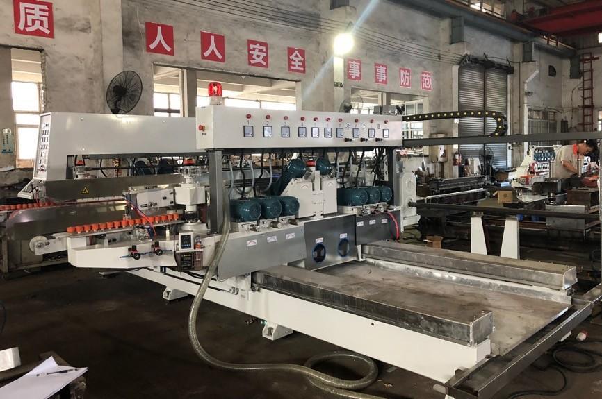 16 Motor Horizontal CNC Flat Glass Double Edging Machine Polishing Machine Manufacturers