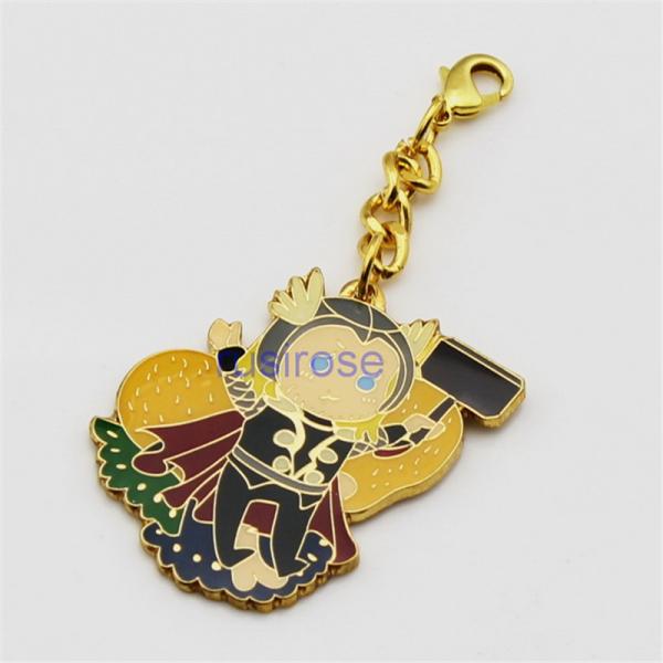 Quality 2019 factory direct imitation metal keychain custom, advertising key chain custom, key chain gift custom for sale